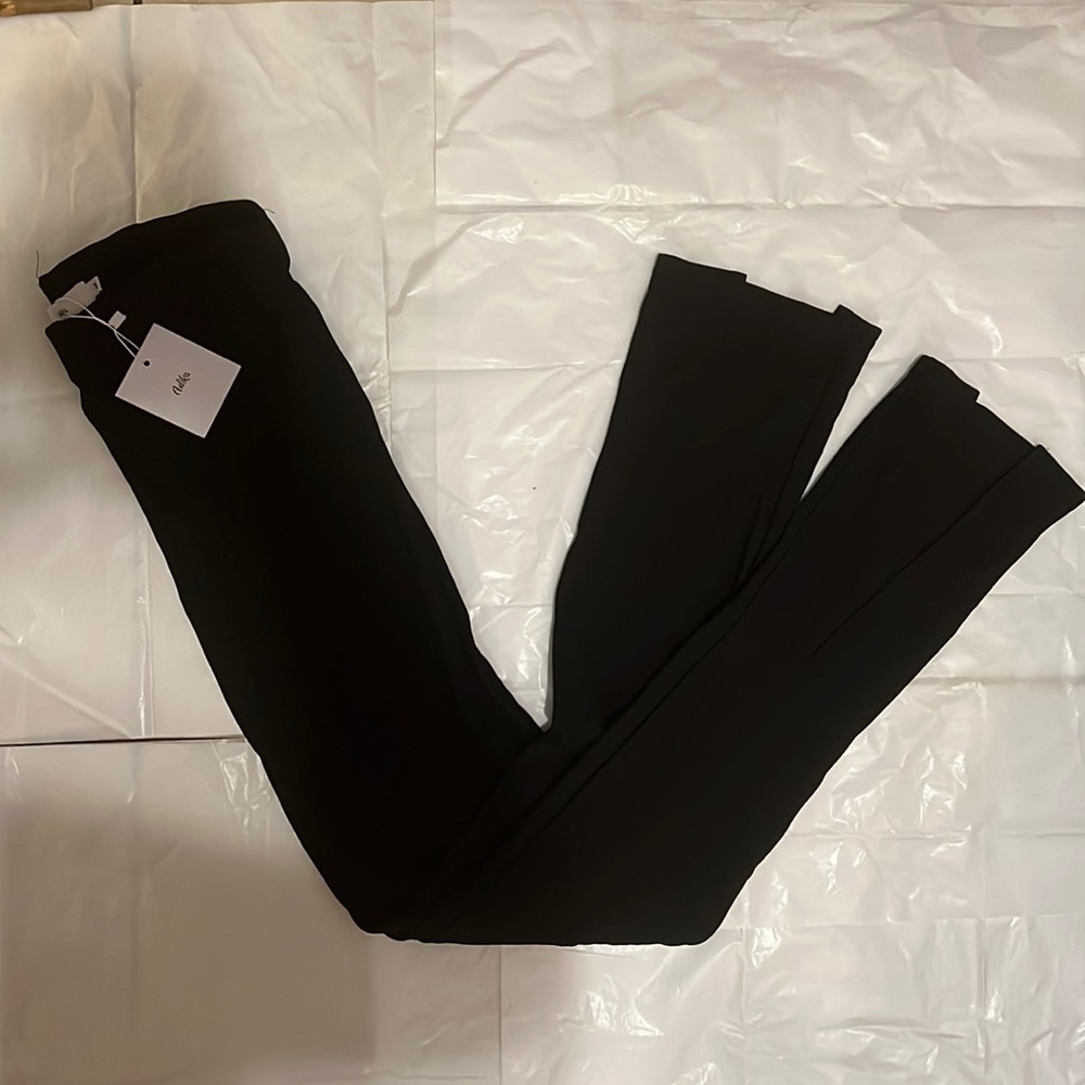 Bootcut with slit pants